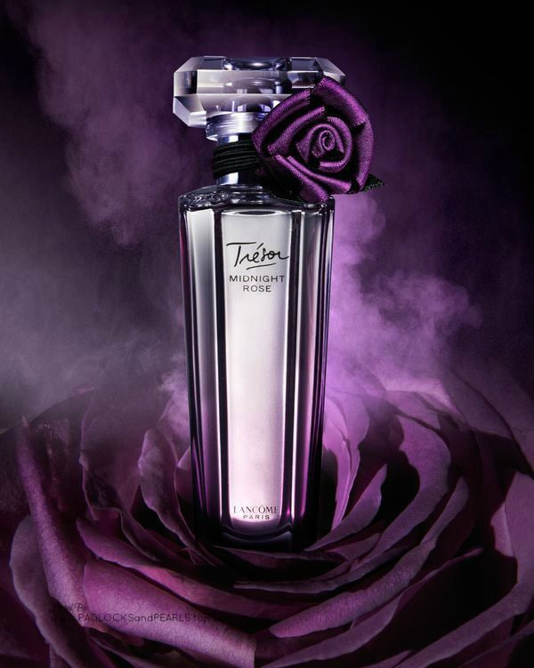 عطر لانکوم ترزور میدنایت رز اصل از شرکت لوزی سوییس_گرمی(دکانت)_ LANCOME - Tresor Midnight Rose
